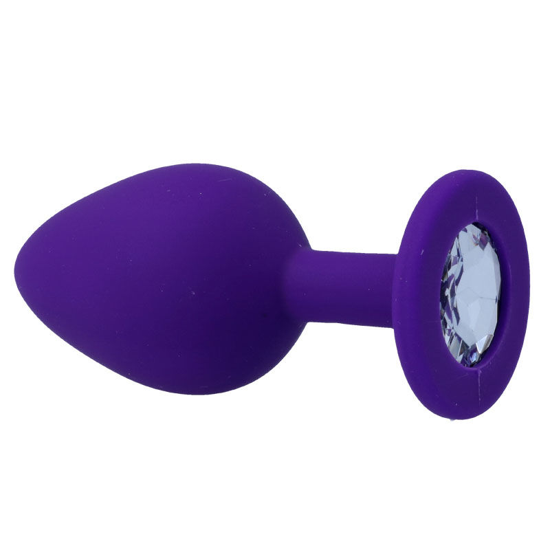 Intense Anal Toys-Shelki M Plug anale Lilla-Silicone 3 Intense Anal Toys-Shelki M Plug anale Lilla-Silicone · Accessori BDSM (imaginea 3)