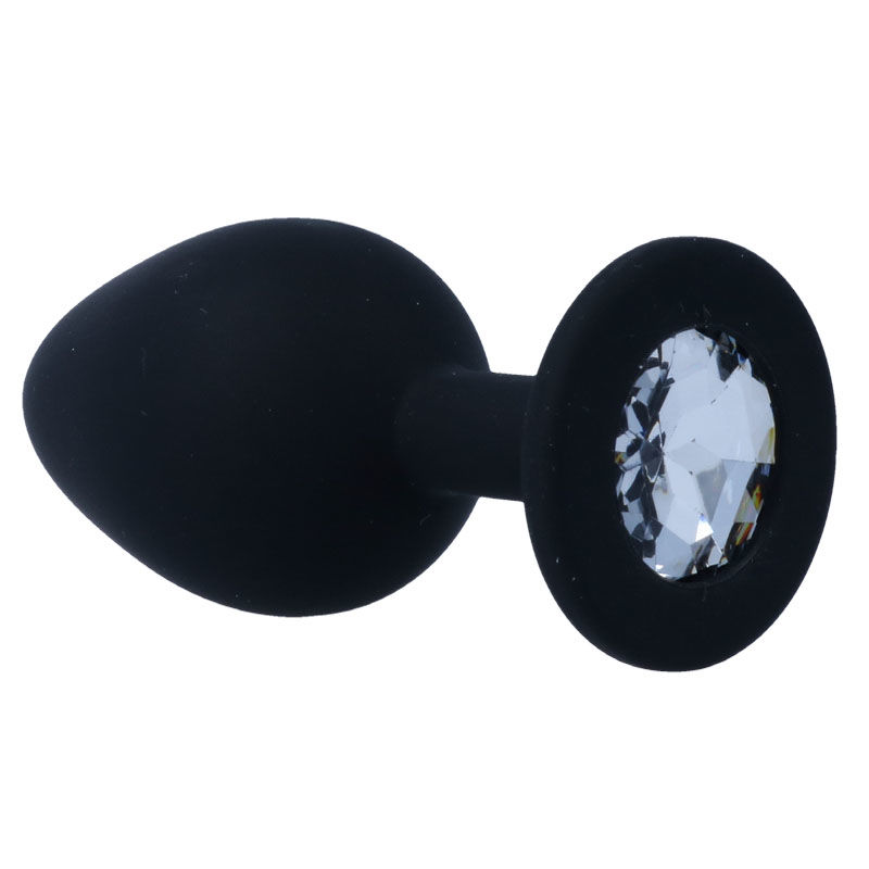 Intense Anal Toys-Shelki M Plug anale Nero-Silicone, impermeabile 2 Intense Anal Toys-Shelki M Plug anale Nero-Silicone, impermeabile · Accessori BDSM (imaginea 2)