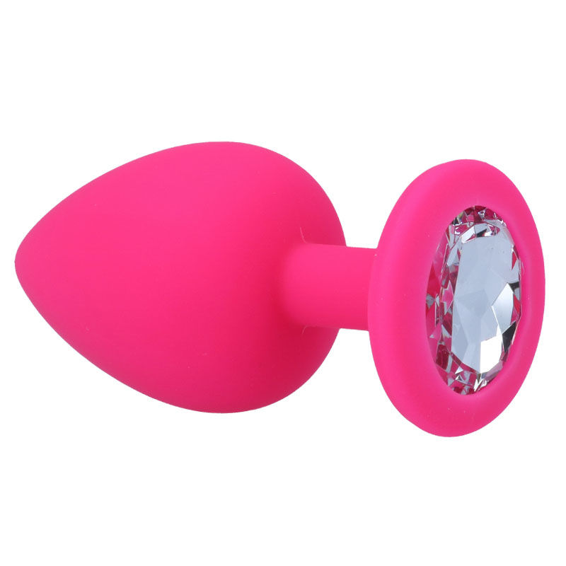 Intense Anal Toys-Shelki L Plug anale Fucsia-Silicone · Accessori BDSM (immagine 5)