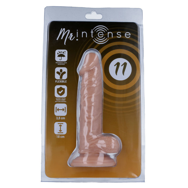 Mr. Intense Dildos-11 Dildo Realist 18 Cm -o- 3.8 Cm-PVC, Ventosa · Dildo & Stimolatori (imaginea 6)