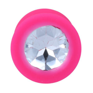 Intense Anal Toys-Shelki M Anal Plug Fucsia-Silicone, Impermeabile · Accessori BDSM (imaginea 2)