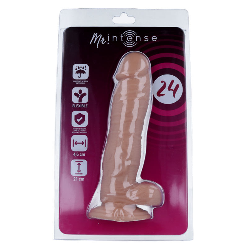 Mr. Intense Dildos-24 Dildo Realist 21 Cm -o- 4.6 Cm-PVC, Ventosa · Dildo & Stimolatori (imaginea 6)