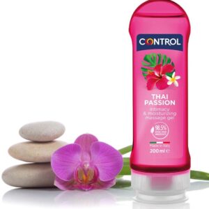 Control Lubes-2 in 1 Massaggio e piacere Thai Passion 200 Ml