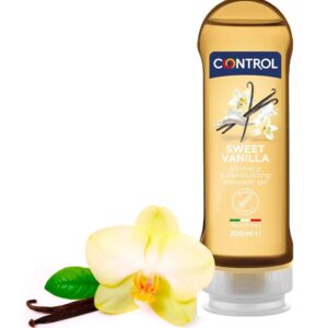 Control Lubes-2 En 1 Massaggio e piacere Dolcezza Madagascar 200 Ml