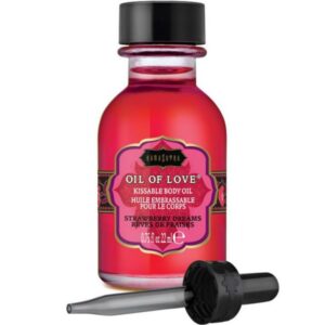 Kamasutra Cosmetics-Olio Commestibile Fragole 22 Ml · Massaggio erotico