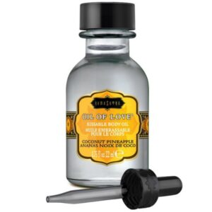 Kamasutra Cosmetics-Olio Commestibile Cocos e Ananas 22 Ml · Massaggio erotico