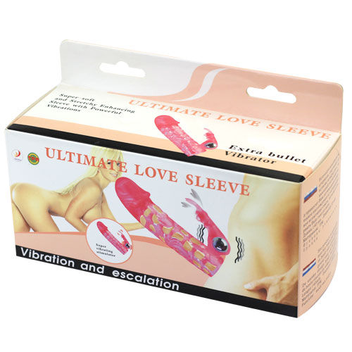 Baile For Him-Guaina Extender Ultimate 10 V con Vibrazione-Silicone · Anelli & Guaine per pene (immagine 4)