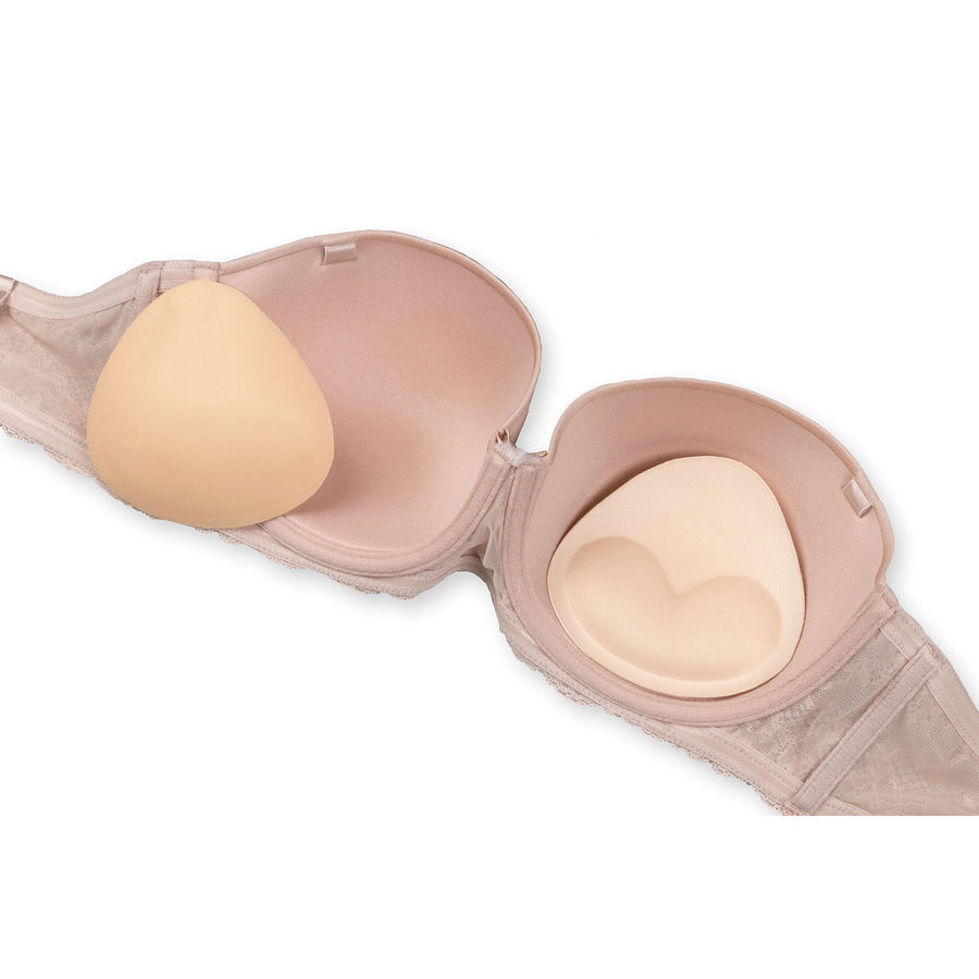 Bye Bra -Pull Ups-Cuscino Perfetto Push-up Beige · Lingerie sexy donna (immagine 3)