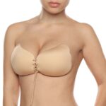 Bye Bra-Lace-It Reggiseno Adesivo Push-up Beige · Lingerie sexy donna