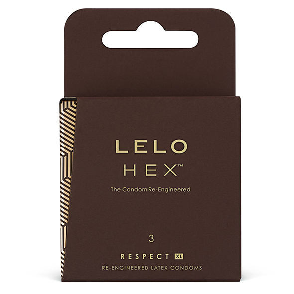 Lelo-Hex Respect Xl 3 Pack-Latex