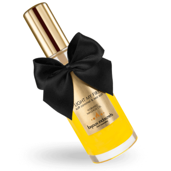 Bijoux Love Cosmetiques-Olio da Massaggio Effetto Riscaldatore Aroma-Caramelle