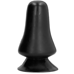 All Black-Plug anale 12 Cm-Silicone · Accessori BDSM (immagine 3)