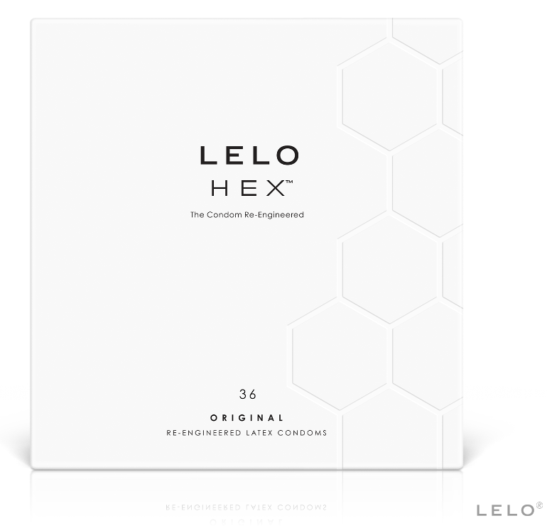 Lelo-Hex Preservativi Scatola 36 Pezzi-Latex