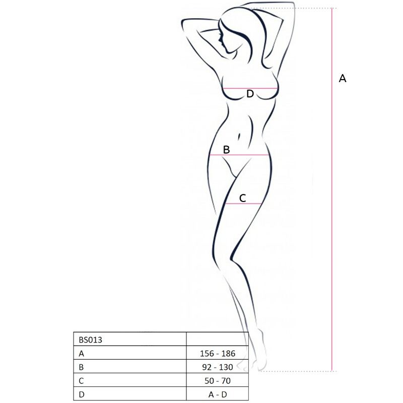 Passion-Bodystocking BS013 Rete 16 Passion-Bodystocking BS013 Rete · Lingerie spicy & Bodystocking (imaginea 6)