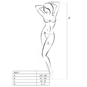 Passion-Bodystocking BS017 della Rete · Lingerie spicy & Bodystocking (immagine 4)