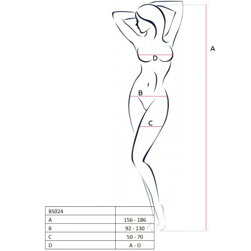 Passion Woman Bodystockings-Bodystocking Donna BS024 11 Passion Woman Bodystockings-Bodystocking Donna BS024 · Lingerie spicy & Bodystocking (imaginea 5)