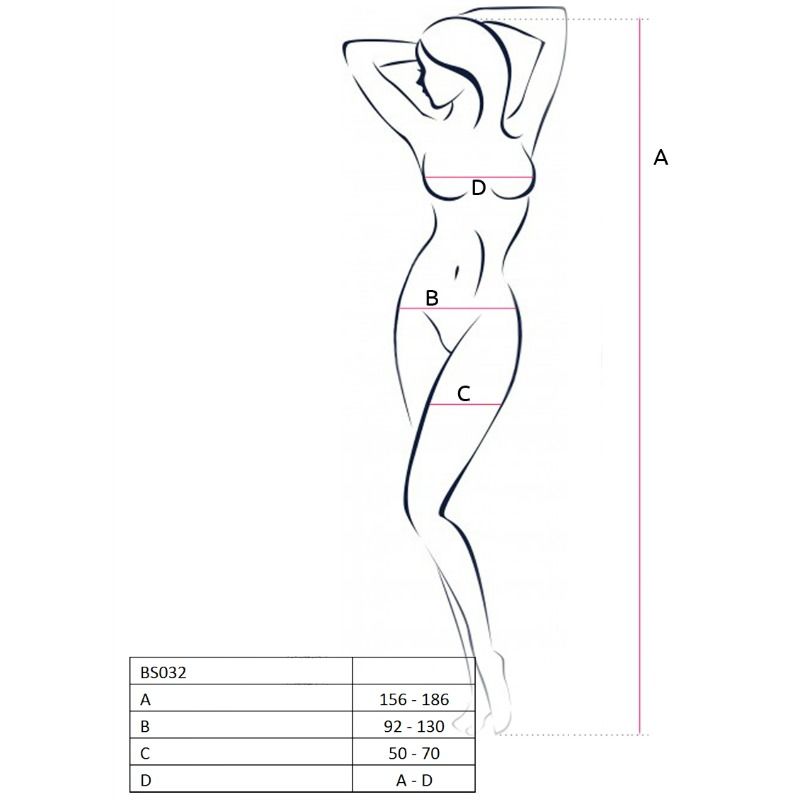 Passion-Bodystocking BS032 Rete · Lingerie spicy & Bodystocking (immagine 5)