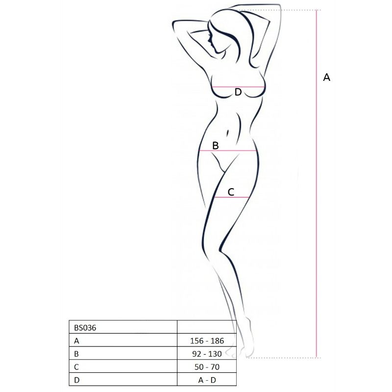 Passion-Bodystocking BS036 Rete 4 Passion-Bodystocking BS036 Rete · Lingerie spicy & Bodystocking (imaginea 4)