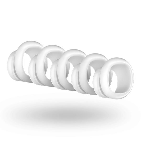 Satisfyer Caps-Pro Penguin Ng Kit Capace 5 Pz-Silicone · Vibratori (immagine 3)