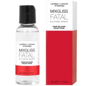 Mixgliss-Fatal Roses Lubrifiant pe Bază de Silicon 50 Ml · Lubrifiant
