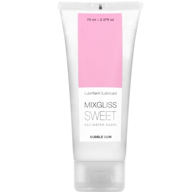 Mixgliss-Lubrificante a base d'acqua aroma Bubblegum, 70 Ml