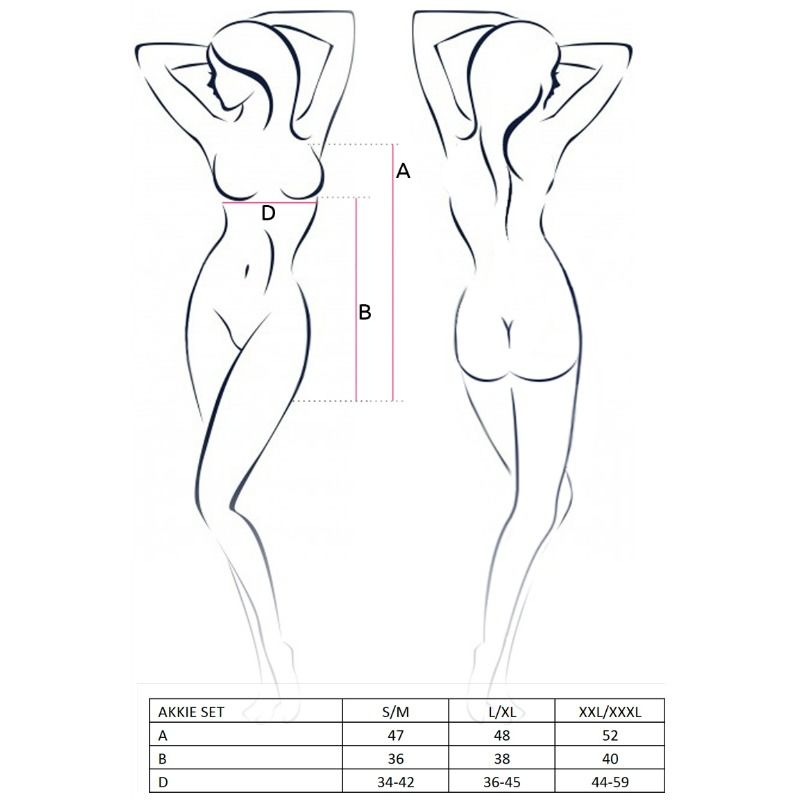 Passion-Woman Akkie Set Costume Assistente · Articoli divertenti (imaginea 2)