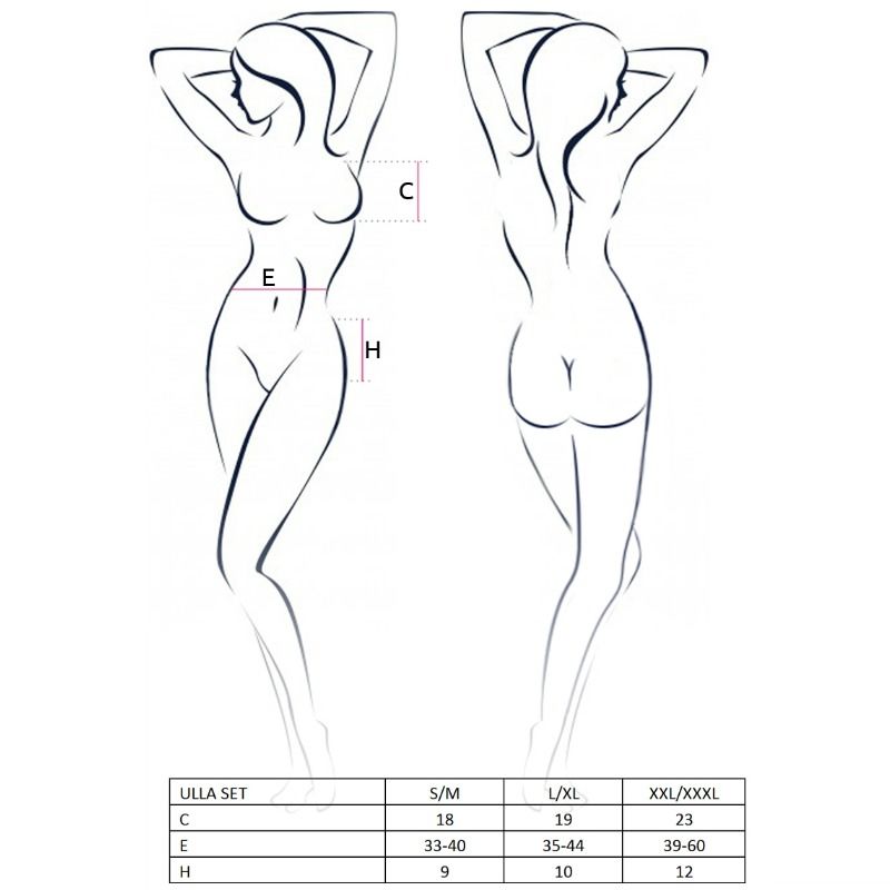 Passion-Woman Ulla Set Reggiseno, Giartier e Tanga 3 Passion-Woman Ulla Set Reggiseno, Giartier e Tanga · Lingerie sexy donna (imaginea 3)