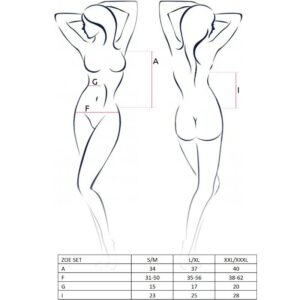 Passion Woman-Zoe Set · Lingerie spicy & Bodystocking (immagine 2)