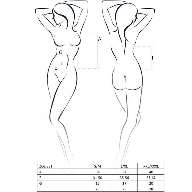 Passion Woman-Zoe Set · Lingerie spicy & Bodystocking (immagine 2)