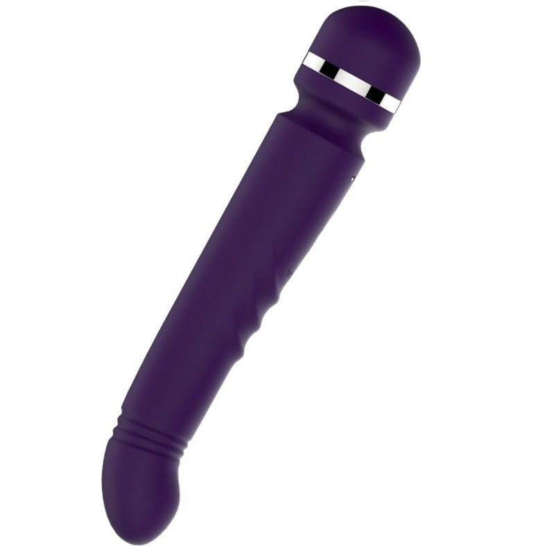 Nalone-Yoni Doppio Massaggiatore con Due Testine-Silicone, 7 velocità 1 Nalone-Yoni Doppio Massaggiatore con Due Testine-Silicone, 7 velocità · Vibratori