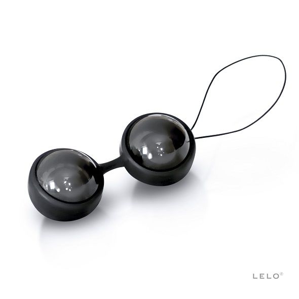 Lelo-Luna Beads Nero Palline vaginali per Esercizi Pelvico-Silicone