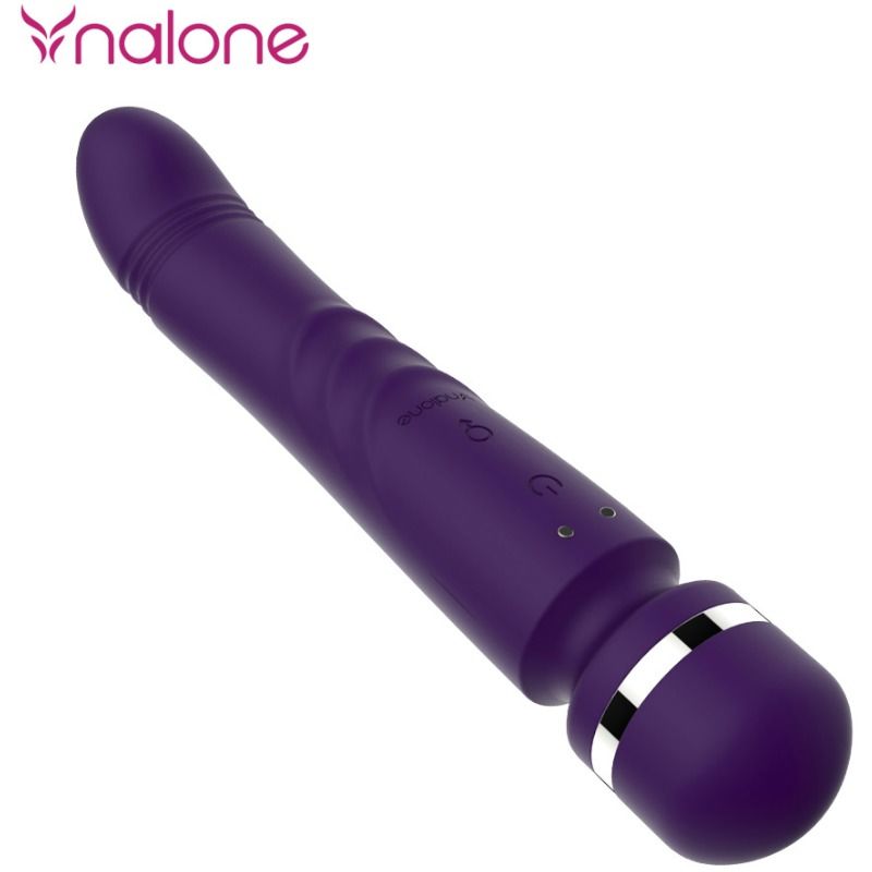 Nalone-Yoni Doppio Massaggiatore con Due Testine-Silicone, 7 velocità 3 Nalone-Yoni Doppio Massaggiatore con Due Testine-Silicone, 7 velocità · Vibratori (imaginea 3)