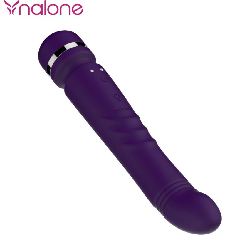 Nalone-Yoni Doppio Massaggiatore con Due Testine-Silicone, 7 velocità 5 Nalone-Yoni Doppio Massaggiatore con Due Testine-Silicone, 7 velocità · Vibratori (imaginea 5)