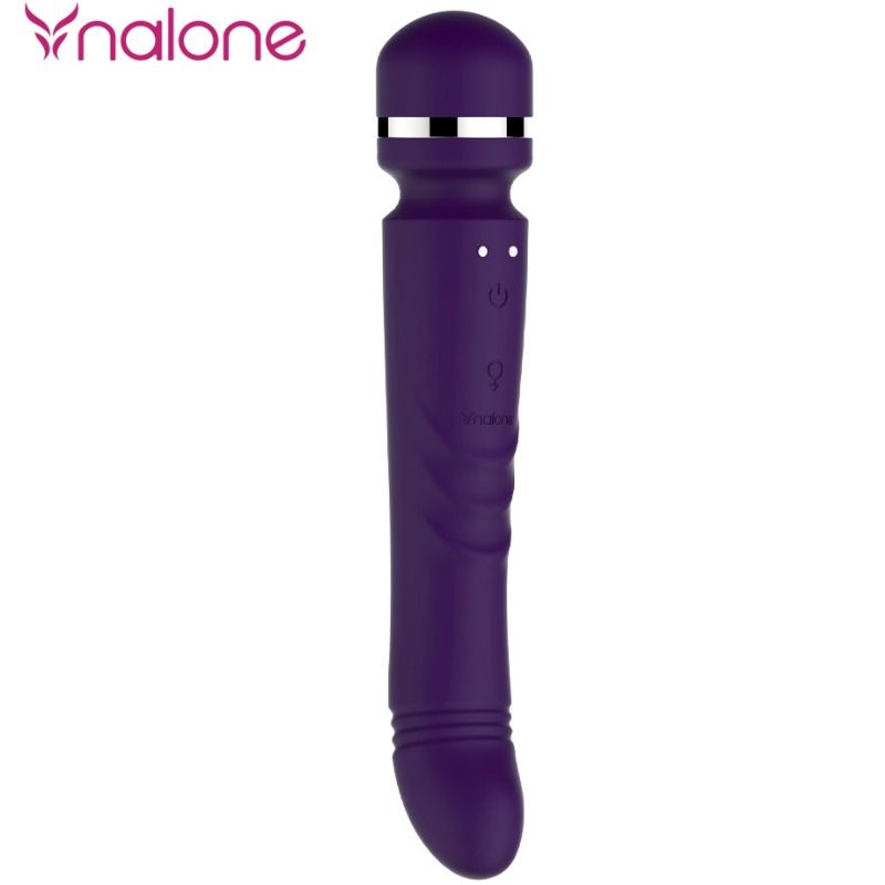 Nalone-Yoni Doppio Massaggiatore con Due Testine-Silicone, 7 velocità 2 Nalone-Yoni Doppio Massaggiatore con Due Testine-Silicone, 7 velocità · Vibratori (imaginea 2)