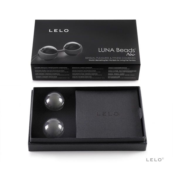 Lelo-Luna Beads Nero Palline vaginali per Esercizi Pelvico-Silicone 3 Lelo-Luna Beads Nero Palline vaginali per Esercizi Pelvico-Silicone · Giocattoli anali (immagine 3)