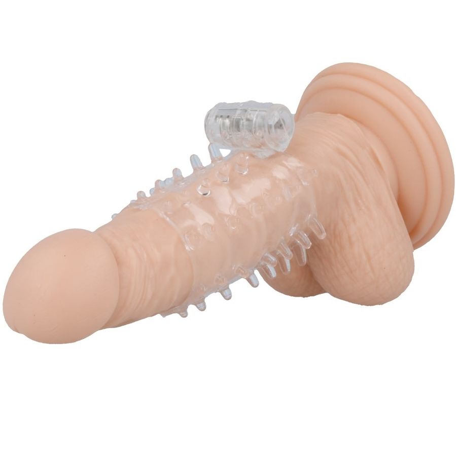 Casual Love-Guaina Vibratore ad anello Trasparente-TPR 2 Casual Love-Guaina Vibratore ad anello Trasparente-TPR · Anelli & Guaine per pene (immagine 2)