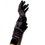 Leg Avenue Accessories-Guanti in raso nero · Accessori lingerie