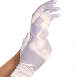 Leg Avenue Accessories-Guanti in raso bianco 2 Leg Avenue Accessories-Guanti in raso bianco · Accessori lingerie
