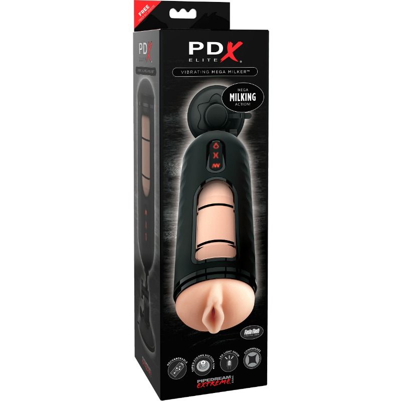 Pdx Elite-Vibrating Mega Milker-5 velocità, Ricaricabile, USB 3 Pdx Elite-Vibrating Mega Milker-5 velocità, Ricaricabile, USB — PIPEDREAMS · Sex toys (imaginea 3)