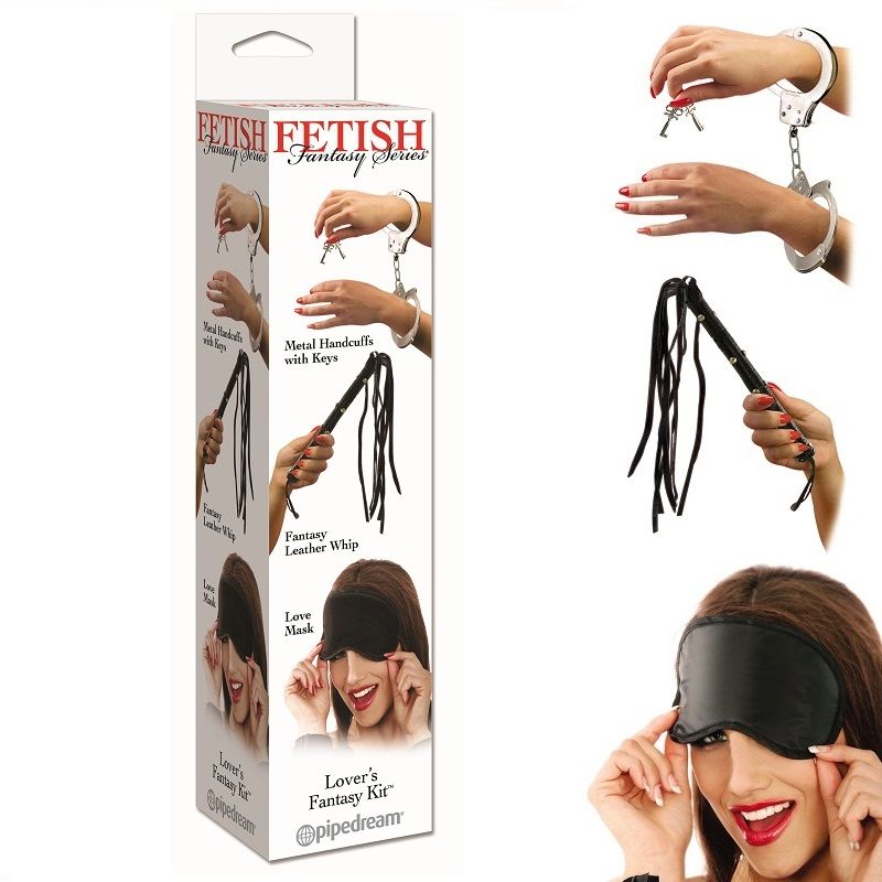Fetish Fantasy Series-Kit di fantasia per gli amanti della pelle ecologica 5 Fetish Fantasy Series-Kit di fantasia per gli amanti della pelle ecologica — PIPEDREAMS · Bondage & Manette (imaginea 5)