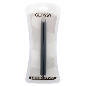 Glossy-Slim Vibrator Nero-ABS, 3 velocità, Impermeabile, Silenzioso · Vibratori (imaginea 2)