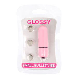Glossy-Small Bullet Vibe Rosa-ABS, 3 velocità, Impermeabile, Silenzio · Vibratori (imaginea 2)