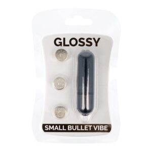 Glossy-Small Bullet Vibe Nero-ABS, 3 velocità, Impermeabile · Vibratori (imaginea 2)