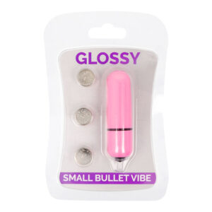 Glossy-Vibrator Bullet Pic Rosa Intens-ABS, 3 velocità, Impermeabile · Vibratori (imaginea 3)
