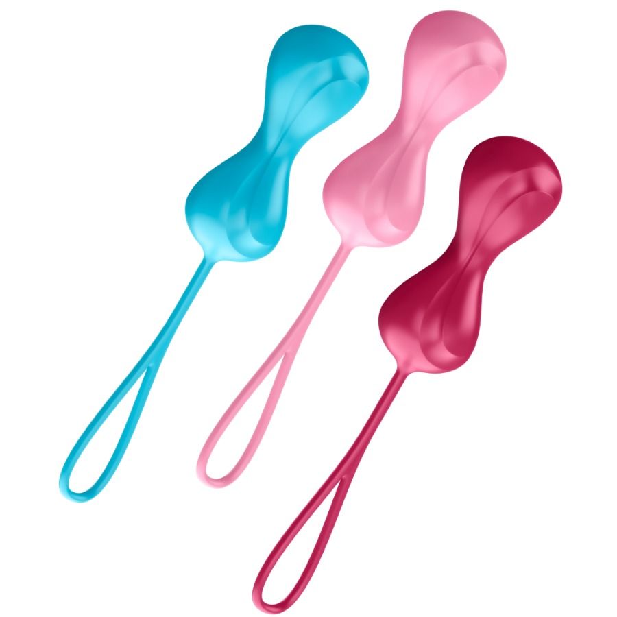 Satisfyer Balls-Loveballs Set di allenamento 1-Silicone