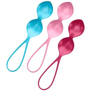 Satisfyer Balls-Loveballs Training Set 2-Silicone · Giocattoli anali
