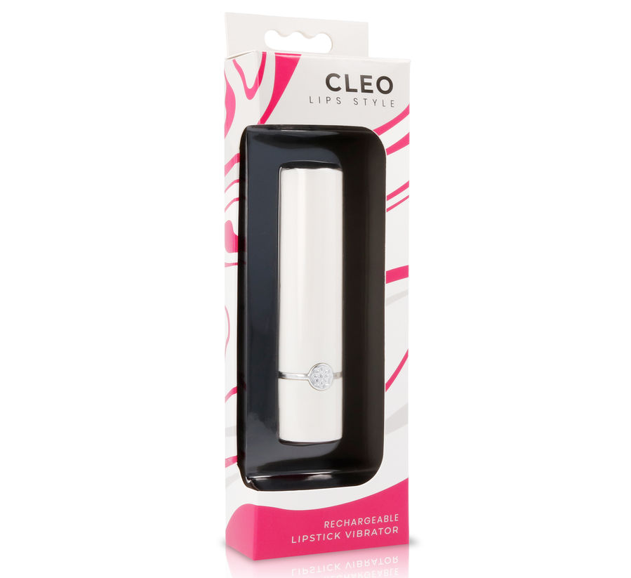 Lips Style-Cleo White & Pink-Silicone, 10 velocità, Ricaricabile, USB 2 Lips Style-Cleo White & Pink-Silicone, 10 velocità, Ricaricabile, USB · Vibratori (imaginea 2)