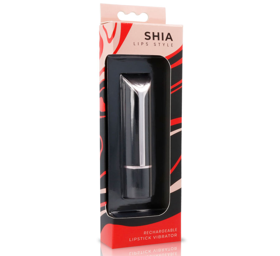 Lips Style-Shia Black&red-Silicone, 10 velocità, Ricaricabile, USB 2 Lips Style-Shia Black&red-Silicone, 10 velocità, Ricaricabile, USB · Vibratori (imaginea 2)