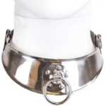 Metal Hard-Collana di Soggiogamento con Anello · Accessori BDSM
