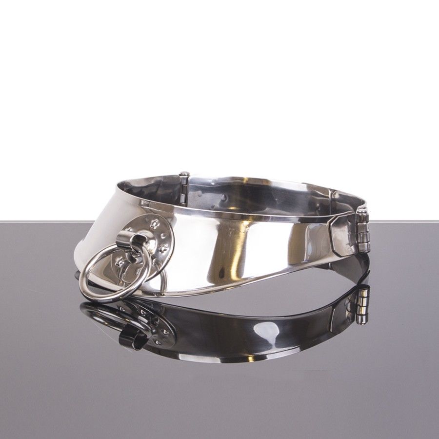Metal Hard-Collana di Soggiogamento con Anello 2 Metal Hard-Collana di Soggiogamento con Anello · Accessori BDSM (imaginea 2)